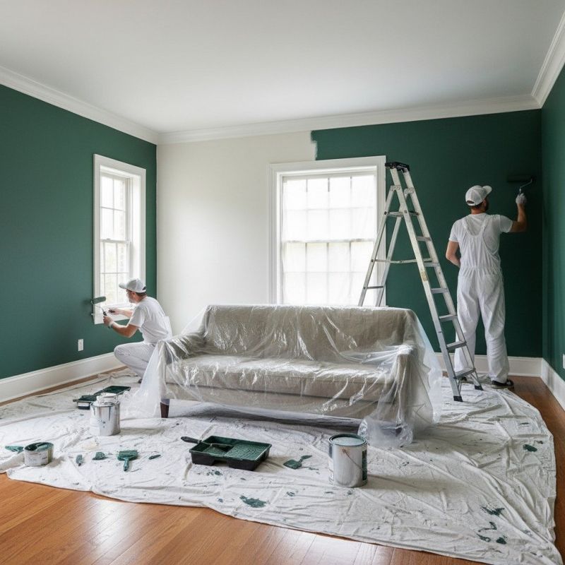 Local Interior Decorative Painting pros at work